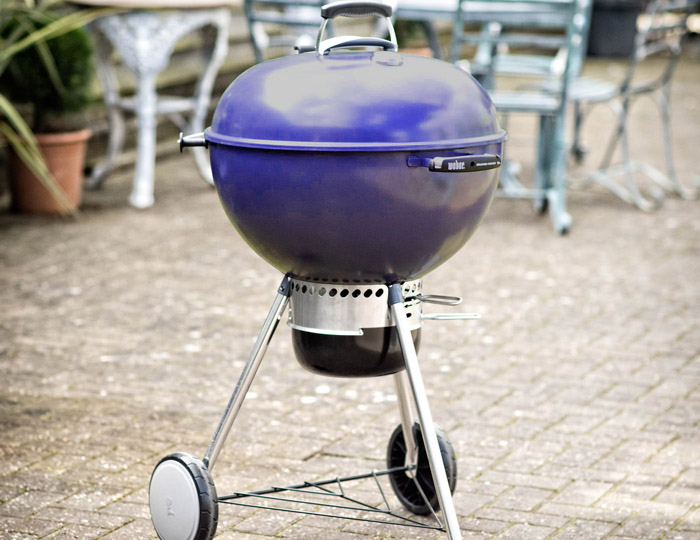 Weber roštilj na ugalj Mastertouch GBS C-5750 Okeansko plava