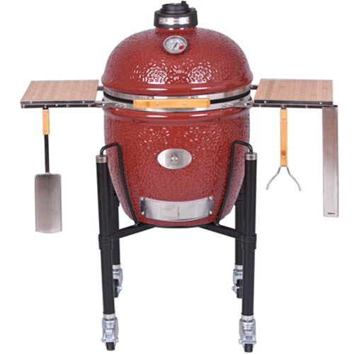 Keramički roštilj Monolith Le Chef Pro Red na kolicima