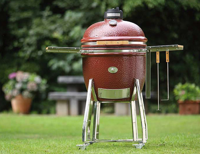 Keramički roštilj Monolith Le Chef Pro Black na kolicima