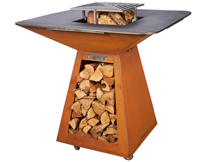 Roštilj  ognjište na drva Keittio Premium Large Corten Grill Centr