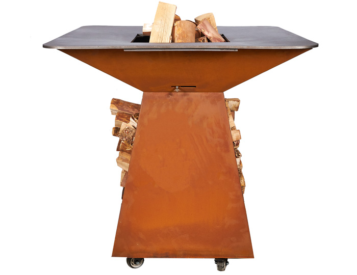 Roštilj  ognjište na drva Keittio Premium Large Corten Grill Centr