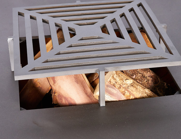 Roštilj  ognjište na drva Keittio Premium Large Corten Grill Centr
