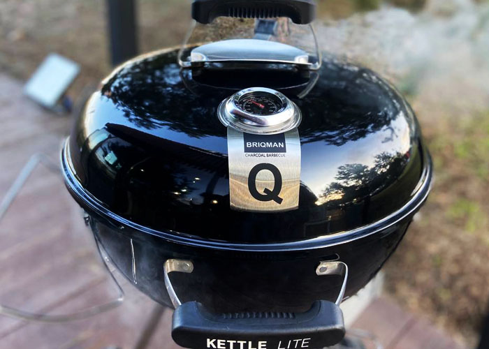 Briqman roštilj na ugalj Kettle Lite 47 Crna