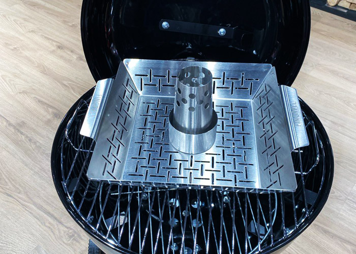 Briqman roštilj na ugalj Kettle Lite 47 Crna