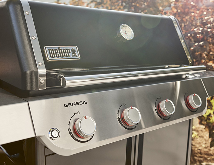 Weber plinskli roštilj Genesis E-415 crni Grill Centr