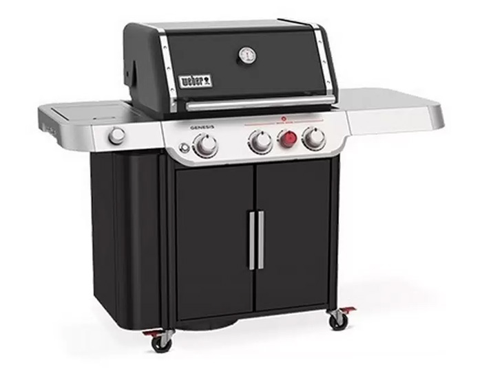 Weber plinski roštilj Genesis E-335, crni Grill Centr