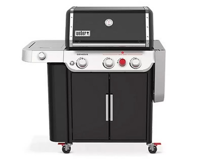 Weber plinski roštilj Genesis E-335, crni Grill Centr
