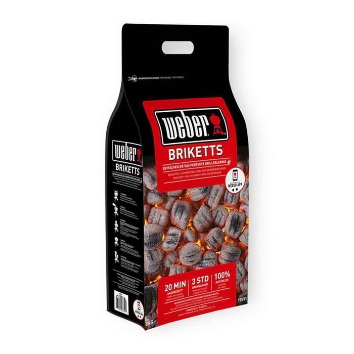 Weber Premium Briquettes 8 kg